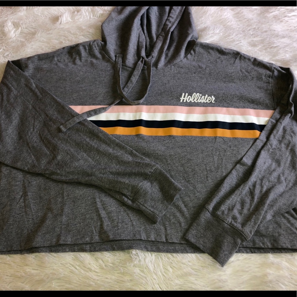 Hollister tee hoodie